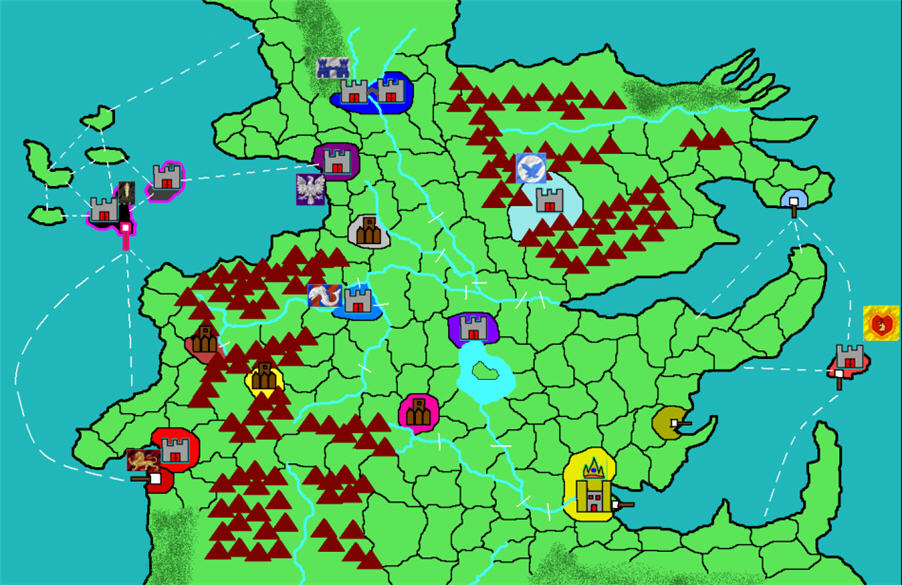 the map